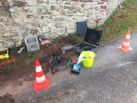Recherche point de blocage eaux usées 7